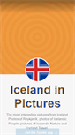 Mobile Screenshot of icelandinpictures.com